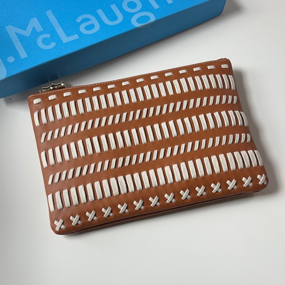 J. McLaughlin Brown Clutch